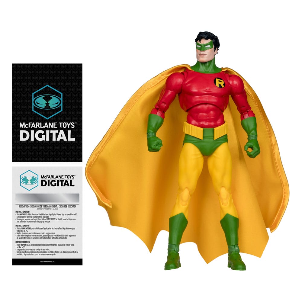 DC Direct Mcfarlane Toys Digital Wave 3 Robin Of Earth-2